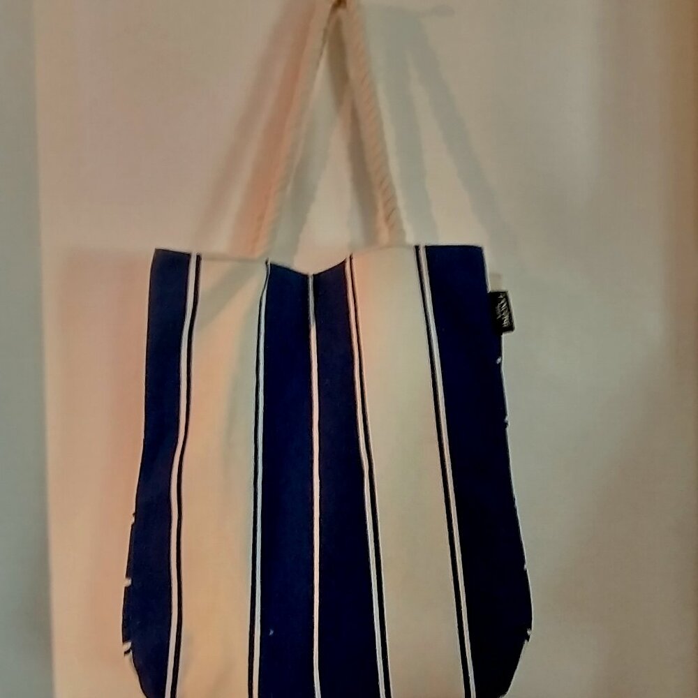 NEW 2 PIECE LANCOME BAG SET, TOTE + COSMETIC BAG